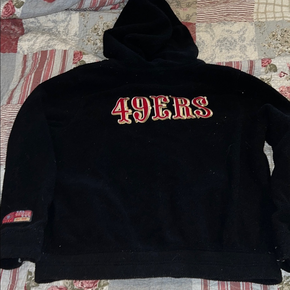 San Francisco 49ers Fleece zip up hoodie XL